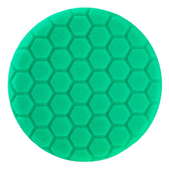 Hexagon Shaped Car Wax Applicator Pad Set, Universal Detailing Buffing Sponge Kit, Multipurpose Polishing Compound Sponge for Automobile Paint Waxing Buff Modification, 1 Pack,Green