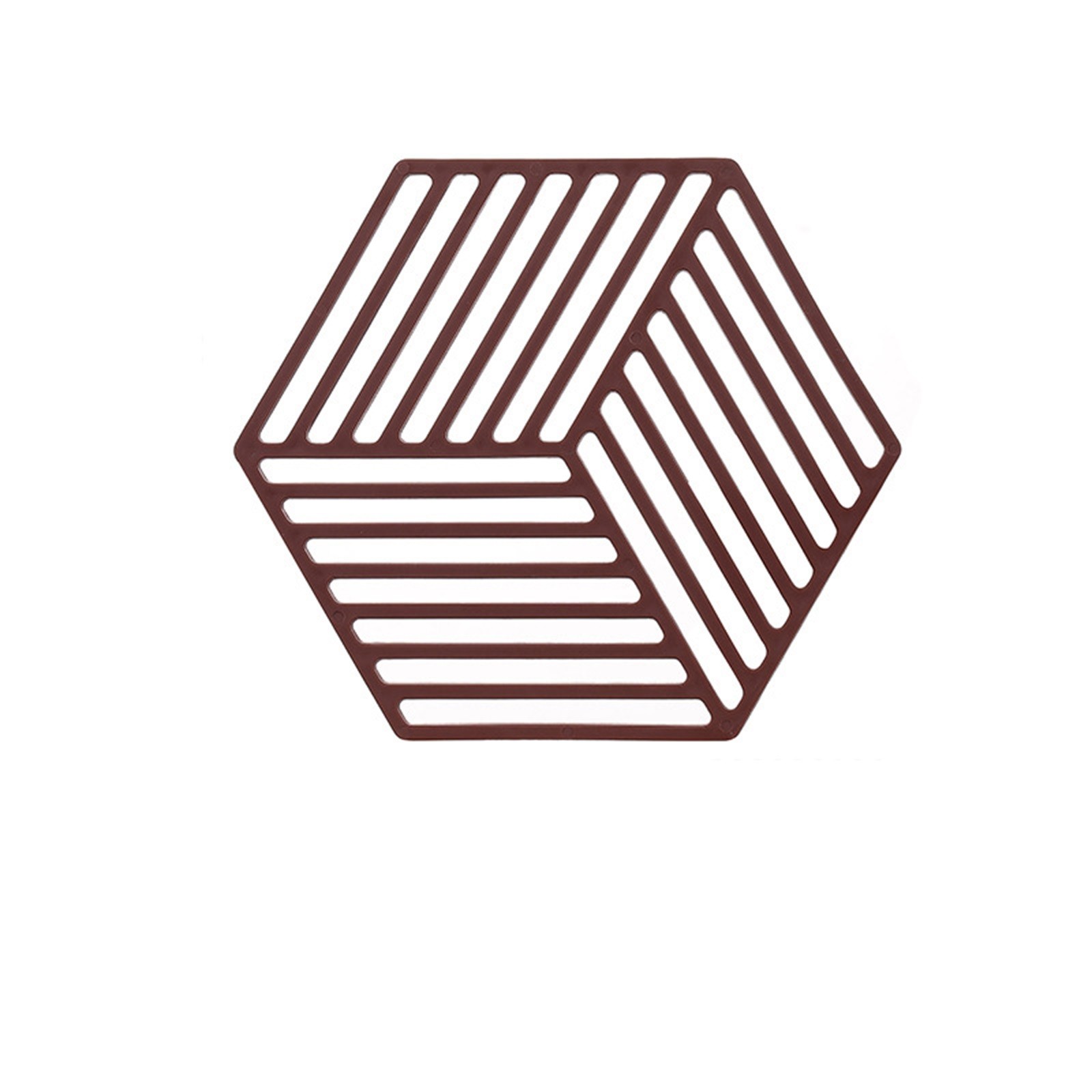 Hexagon Tableware Insulation Mat Pad Heat Insulated Grills for Cooking