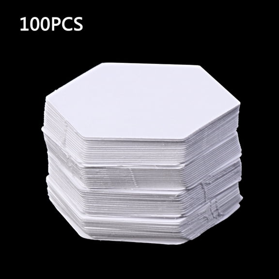 Hexagon Templates Set of 100 Handmade Patchwork Accessories Tool