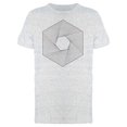 thumbnail image 1 of Hexagon With Infinite Lines Tee Men's -Image by Shutterstock, 1 of 1