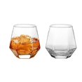 thumbnail image 1 of Hexagonal Crystal Glass Whiskey Glass Home Cold Drinking Glass Foreign Wine Cocktail Glass/ Cup 2Pc, 1 of 5