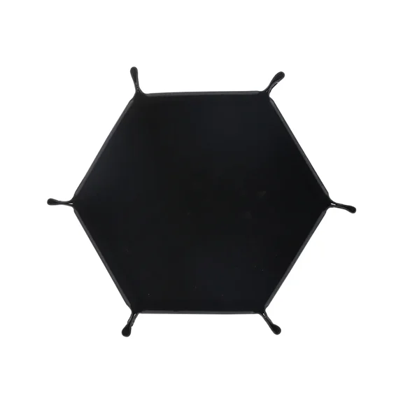Hexagonal Dice Tray Miscellaneous Storage Box Board Game Dice Tray Accessories
