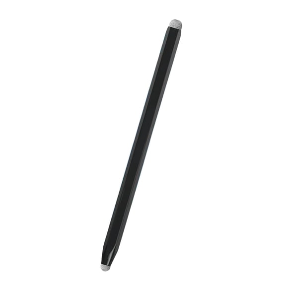 Hexagonal Double-Tip Digital Pen with Metal Body & Pressure Sensitivity for Tablets Smartphones Artwork Office Multi-Device Use