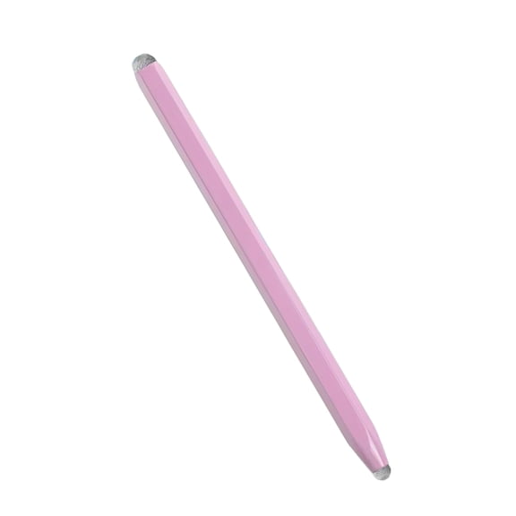 Hexagonal Double-Tip Digital Pen with Metal Body & Pressure Sensitivity for Tablets Smartphones Artwork Office Multi-Device Use