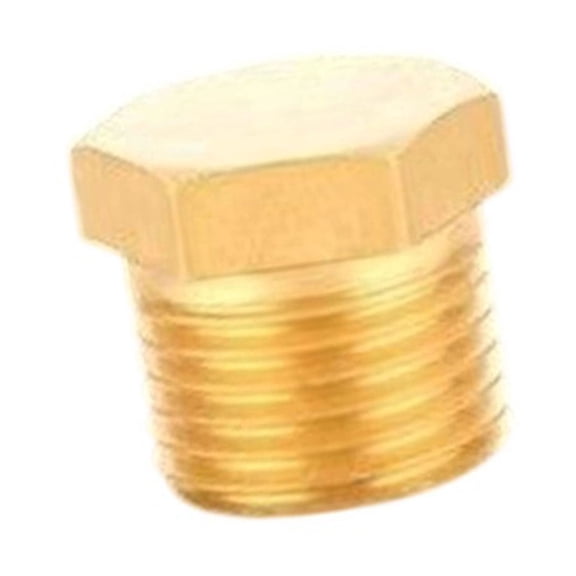 Hexagonal End Caps Plug Brass Pipe Plug Fitting Connector Male Thread Coupler Pipe Plumbing Fitting Adapters Enduring