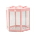 thumbnail image 1 of Hexagonal Fish Tank, Mini Fish Tank Row Aquarium Stackable Small Betta Fish Tank, Ant Feeding Case Mini Reptile Row Box, 4.72 x 4.13 x 4.53, 1 of 8