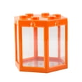 thumbnail image 1 of Hexagonal Fish Tank, Mini Fish Tank Row Aquarium Stackable Small Betta Fish Tank, Ant Feeding Case Mini Reptile Row Box, 4.72 x 4.13 x 4.53, 1 of 8