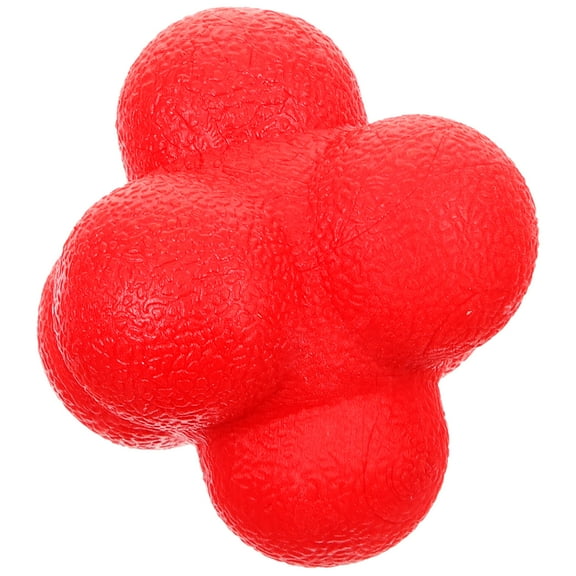 Red Reaction Training Ball for Sports Agility and HandEye Coordination 2.5 inches