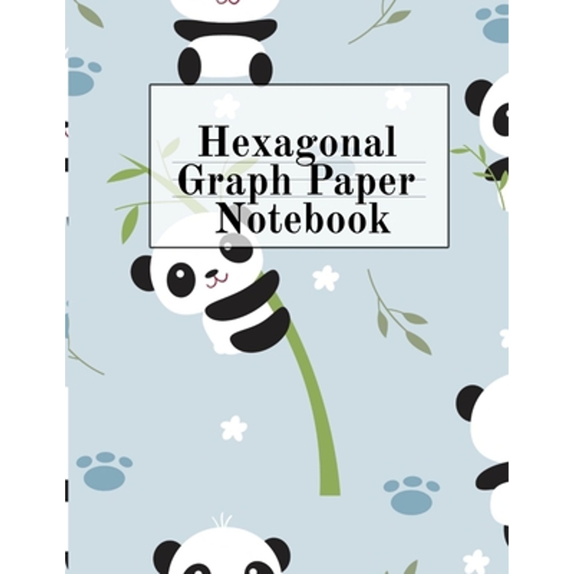 Hexagonal Graph Paper Notebook Hexagon Composition Notepad (.5 per