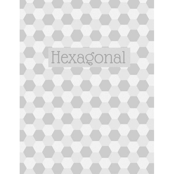 Hexagonal: Hex paper (or honeycomb paper), This large hexagons measure .5" per side.100 pages, 8.5 x 11.GET YOUR GAME ON, (Paperback)