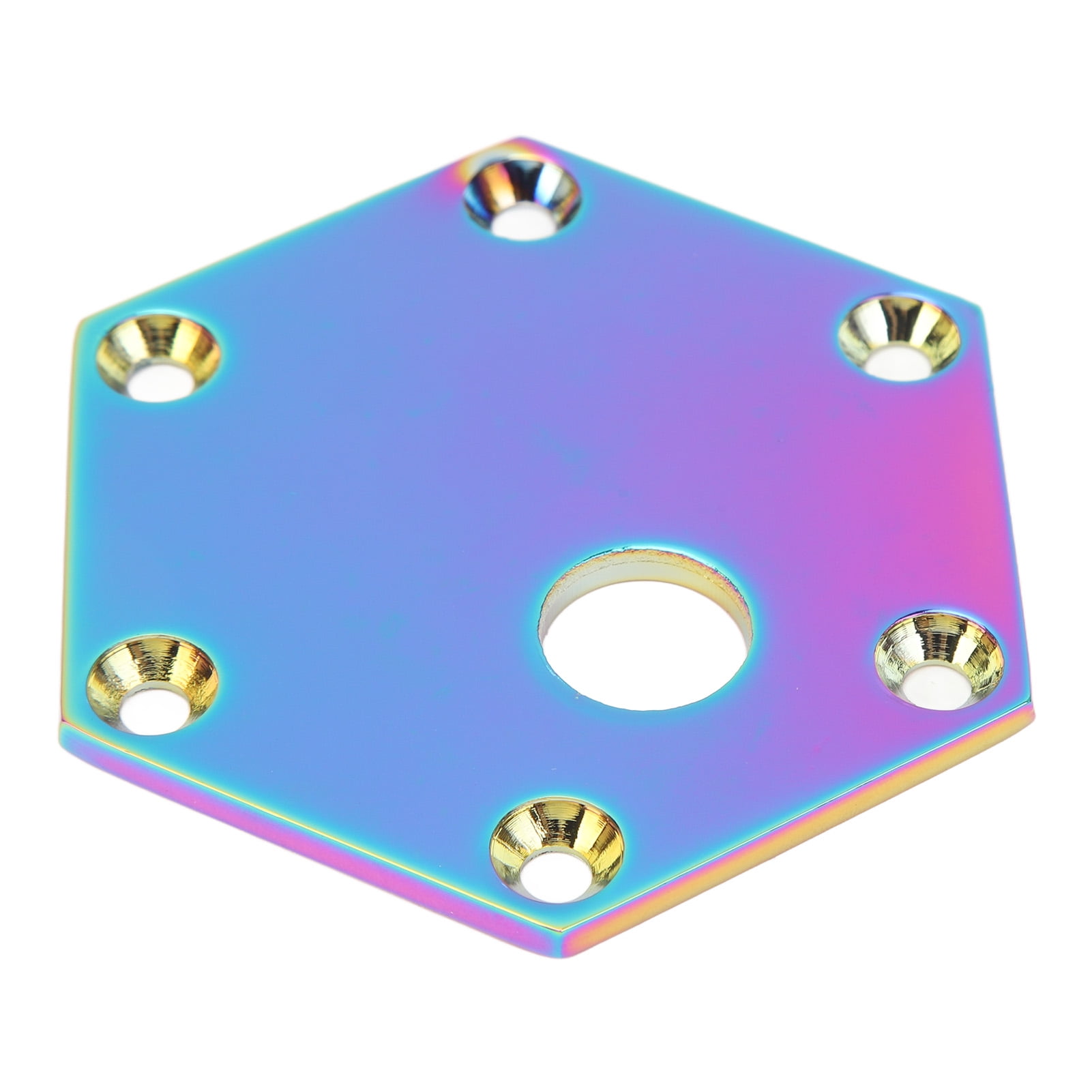 Hexagonal Horn Push Button Cover Plate, Simple Installation Steering