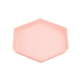 thumbnail image 1 of Hexagonal Plastic Dinner Plates, 6.7 Inch Dishwasher & Microwave Safe, Reusable Lightweight Plates for Camping, 1 of 6