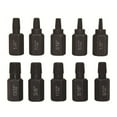 Hexagonal Screw Bolt Extractor 10Piece Set Of Thread Broken Bolt Removal Tools