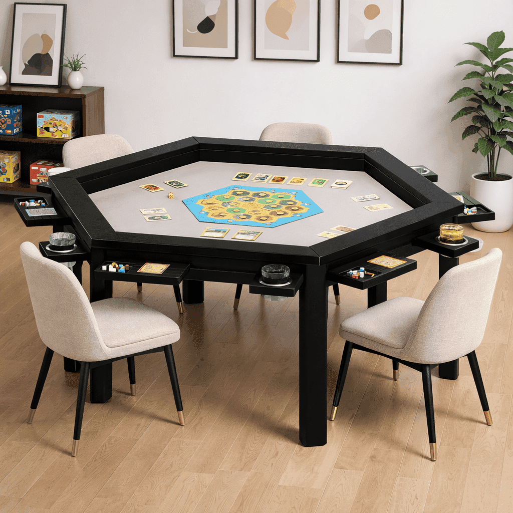 Hexagonal-Solid-Wood-Board-