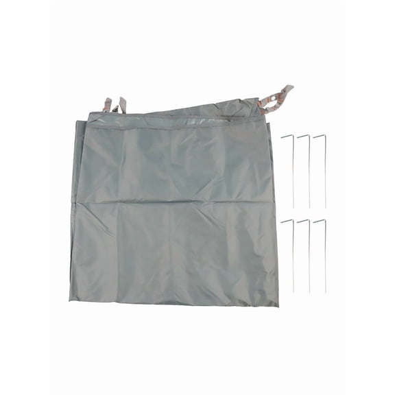 Hexagonal Tent Tarp Water-Proof Hexagonal Ground Cloth Ground Sheet Mat For Camping/Hiking/Picnic Backpacking With Ground Nails