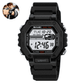 thumbnail image 1 of Hexagonal Waterproof Sports Digital Watch with Luminous Night Function, Multifunctional Outdoor Wristwatch for Active Lifestyle & Fitness Monitoring, 1 of 5