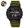 thumbnail image 1 of Hexagonal Waterproof Sports Digital Watch with Luminous Night Function, Multifunctional Outdoor Wristwatch for Active Lifestyle & Fitness Monitoring, 1 of 5