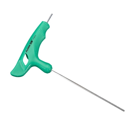 Hexagonal Wrench T-Handle Allen Wrench with Ball-Head/ Flat Head Long-Arm