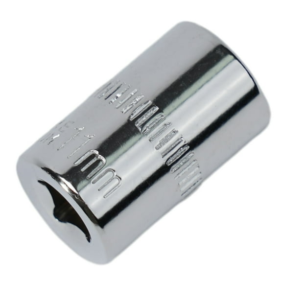 Hexagons Sleeve Socket 1 4In 4-14Mm 1Pc Head Hex Keys Metric Wrench Chrome Vanadium Steel Socket For Ratchet Wrench 11Mm Smile Home