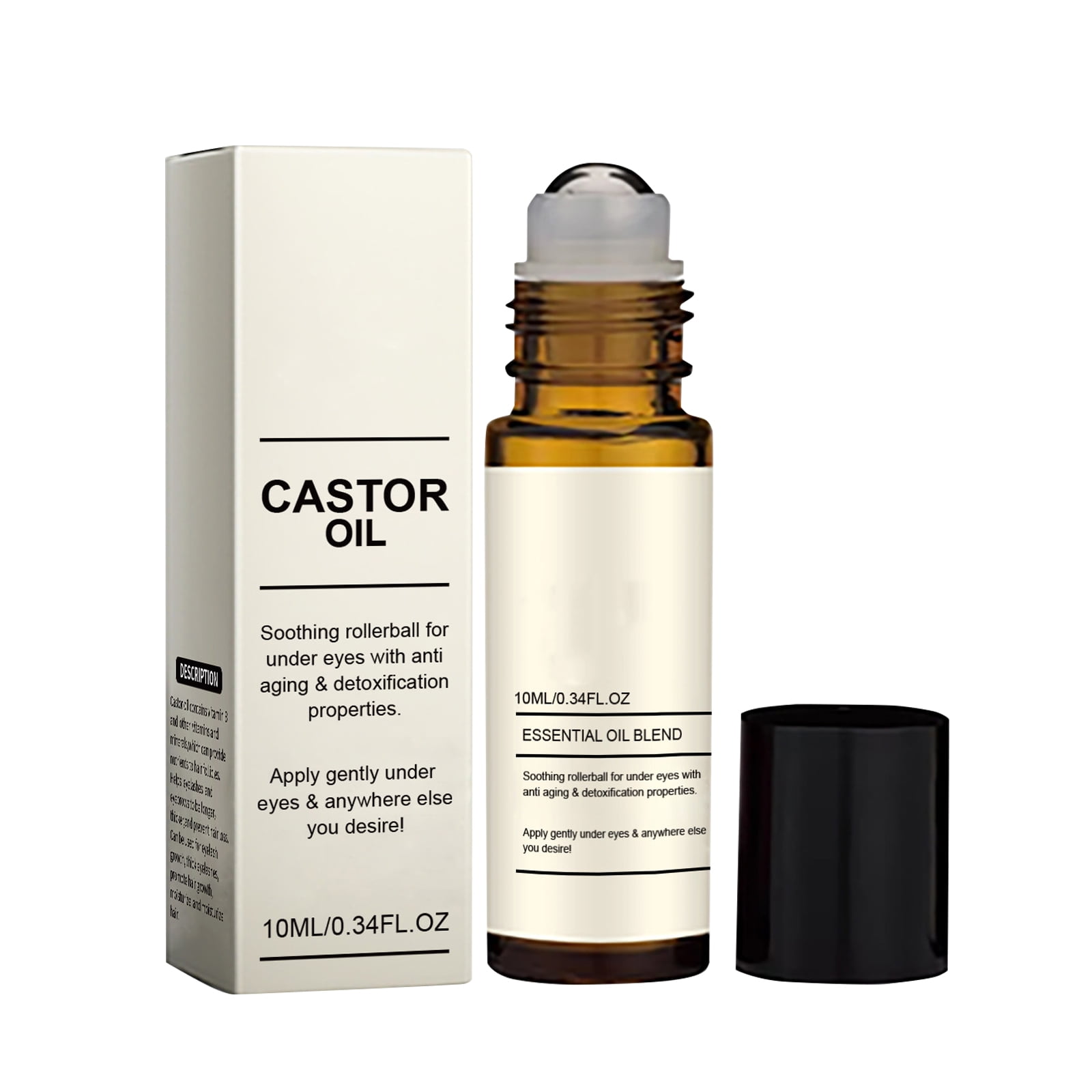 Pure World Castor Oil 1000ml (33.8oz). Cold Pressed 100% Pure And Natural Hexane