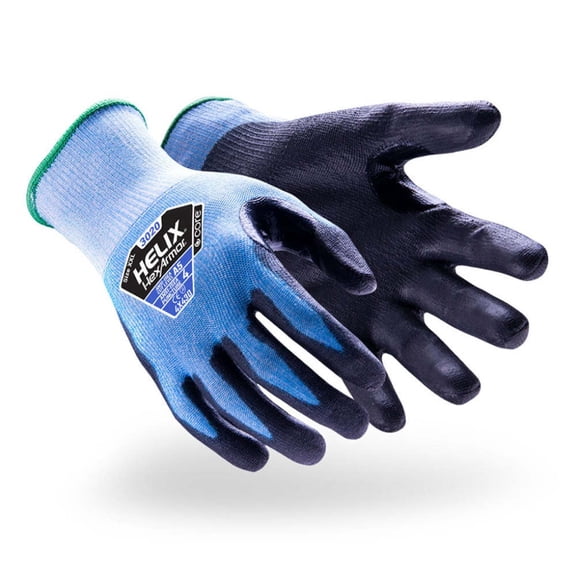 Hexarmor Helix Core A5 Cut-Resistant Gloves Blue And Black Xl