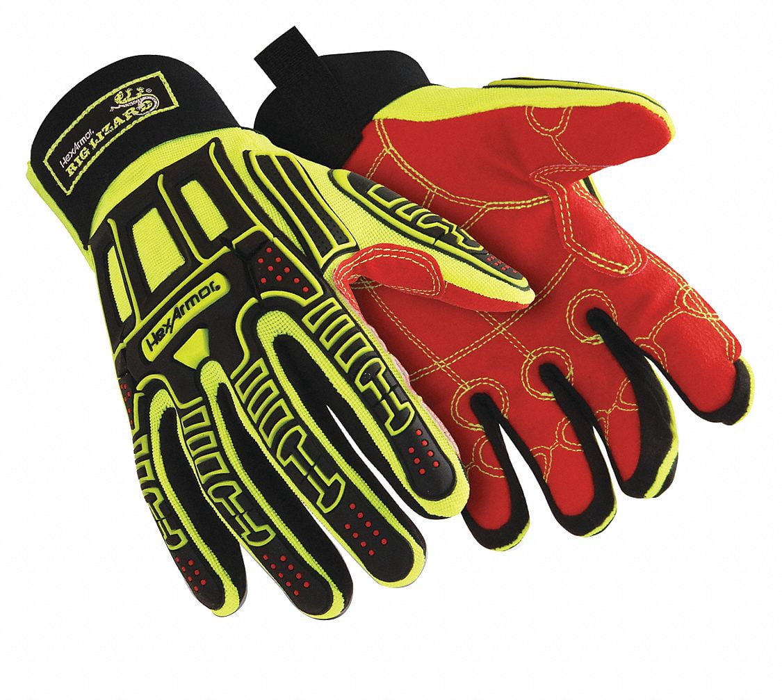 Hexarmor Work Gloves,Rig Lizard,Size 2XL,PR - Walmart.com