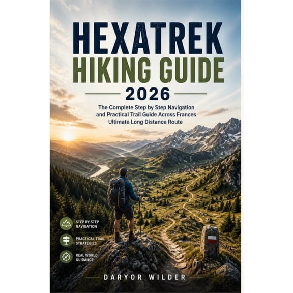 Hexatrek Hiking Guide 2026: The Complete Step by Step Navigation and Practical Trail Guide Across Frances Ultimate Long , (Paperback)