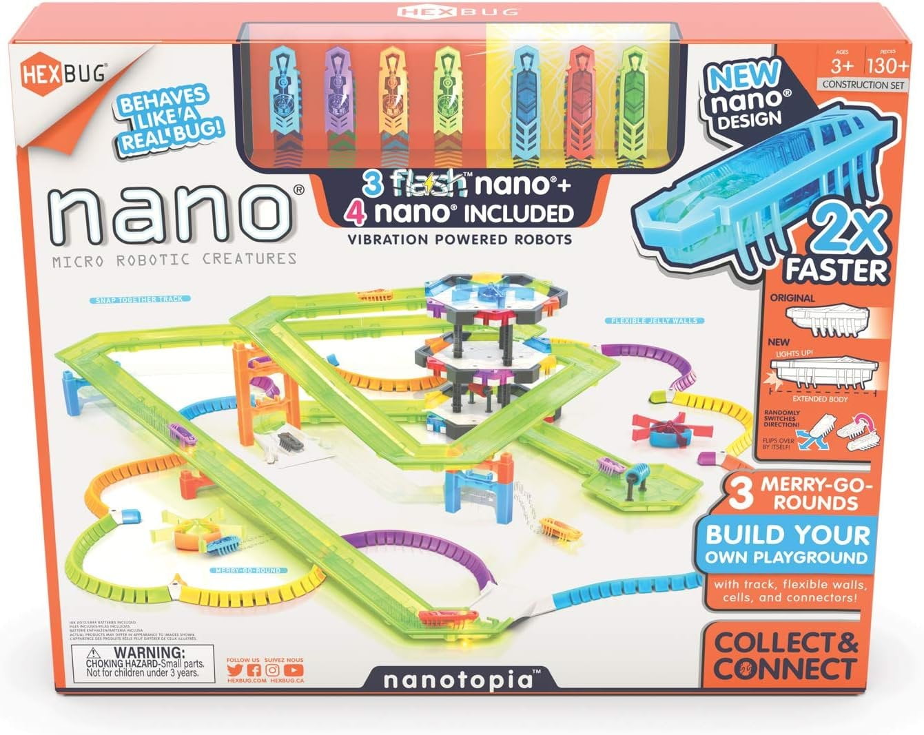HEXBUG nano starter set 8個セット HexBug Nano Starter Set 1 Extremely Rare Mutation Hex Bug
