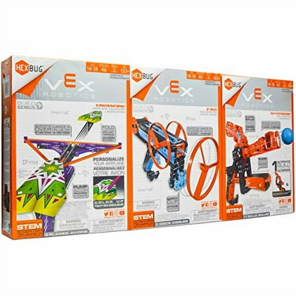 Hexbug VEX Robotics Bundle: CROSSFIRE; SWITCHGRIP; Z-360 BUNDLE