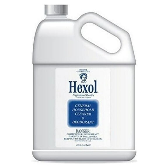 Hexol Concentrated General Household All-Purpose Cleaner and Deodorant, 128 oz.