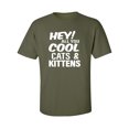 thumbnail image 1 of Hey! All you cool cats & kittens Adult Short Sleeve T-shirt, 1 of 4