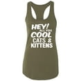 thumbnail image 1 of Hey! All you cool cats & kittens Racerback Tank, 1 of 3