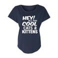 thumbnail image 1 of Hey! All you cool cats & kittens Womens Dolman Tee, 1 of 1