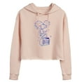 thumbnail image 1 of Hey Arnold! - 3D Arnold - Juniors Cropped Pullover Hoodie, 1 of 5