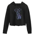 thumbnail image 1 of Hey Arnold! - 3D Arnold - Juniors Cropped Pullover Hoodie, 1 of 5