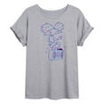 thumbnail image 1 of Hey Arnold! - 3D Arnold - Juniors Ideal Flowy Muscle T-Shirt, 1 of 5