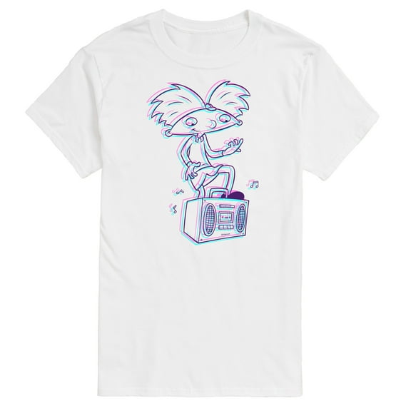 Hey Arnold! - 3D Arnold - Men's Short Sleeve Graphic T-Shirt