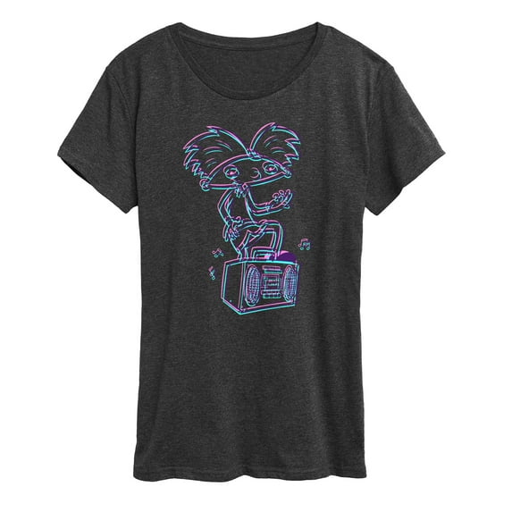 Hey Arnold! - 3D Arnold - Women's Short Sleeve Graphic T-Shirt