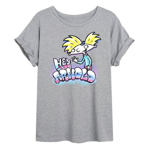 Hey Arnold! - Graffiti Arnold - Women's Oversized T-Shirt