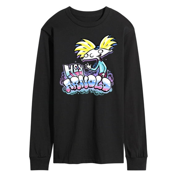 Hey Arnold! - Graffiti Arnold - Men's Long Sleeve T-Shirt