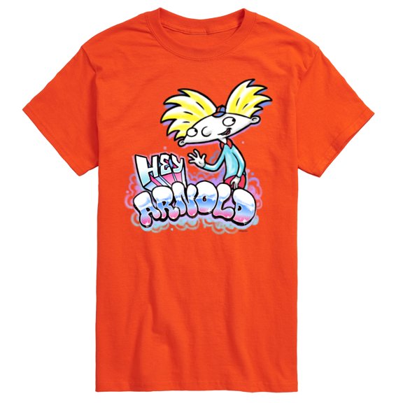 Hey Arnold! - Graffiti Arnold - Men's Short Sleeve Graphic T-Shirt