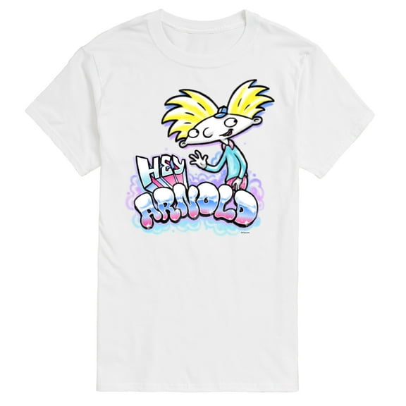 Hey Arnold! - Graffiti Arnold - Men's Short Sleeve Graphic T-Shirt