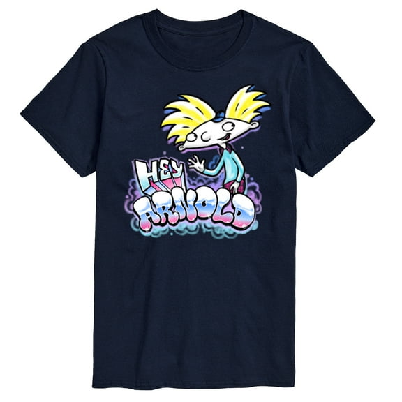 Hey Arnold! - Graffiti Arnold - Men's Short Sleeve Graphic T-Shirt