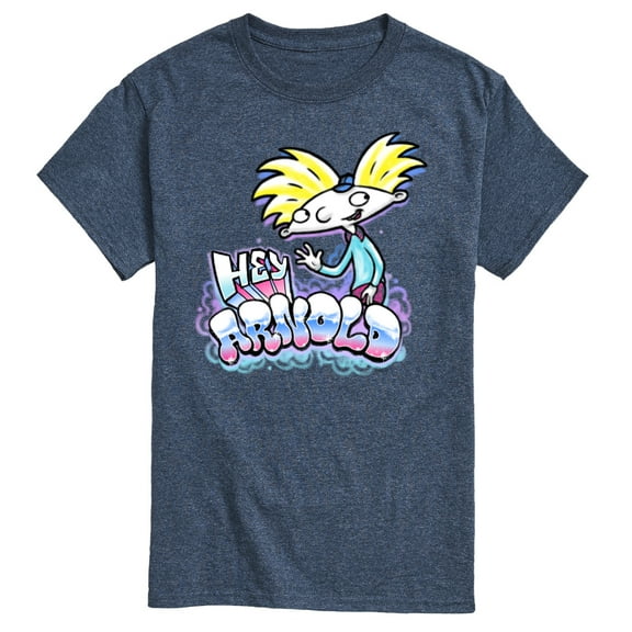 Hey Arnold! - Graffiti Arnold - Men's Short Sleeve Graphic T-Shirt