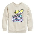 thumbnail image 1 of Hey Arnold! - Graffiti Arnold - Toddler And Youth Crewneck Fleece Sweatshirt, 1 of 5