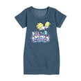 thumbnail image 1 of Hey Arnold! - Graffiti Arnold - Toddler And Youth Girls Fleece Dress, 1 of 5