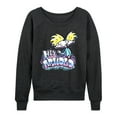 thumbnail image 1 of Hey Arnold! - Graffiti Arnold - Women's Lightweight French Terry Long Sleeve Shirt, 1 of 5