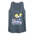 thumbnail image 1 of Hey Arnold! - Airbrush Arnold - Women's Racerback Tank Top, 1 of 5