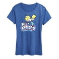 thumbnail image 1 of Hey Arnold! - Graffiti Arnold - Women's Short Sleeve Graphic T-Shirt, 1 of 5