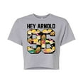 thumbnail image 1 of Hey Arnold! - Arnold 1996 - Juniors Cropped Cotton Blend T-Shirt, 1 of 5